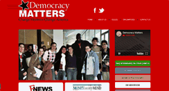 Desktop Screenshot of democracymatters.org